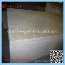 1220x2440mm Contrachapado de madera de abedul Chapas de madera contrachapada de abedul